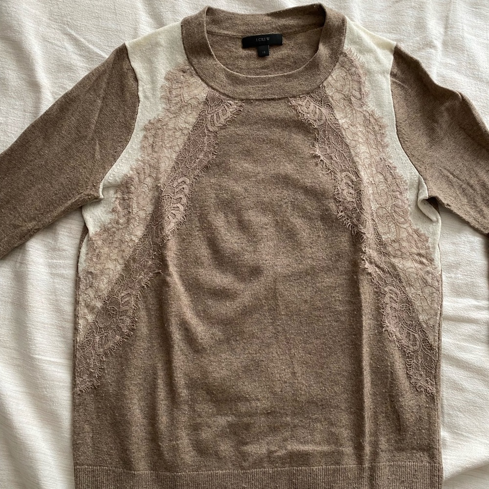JCrew wool blend jumper XS